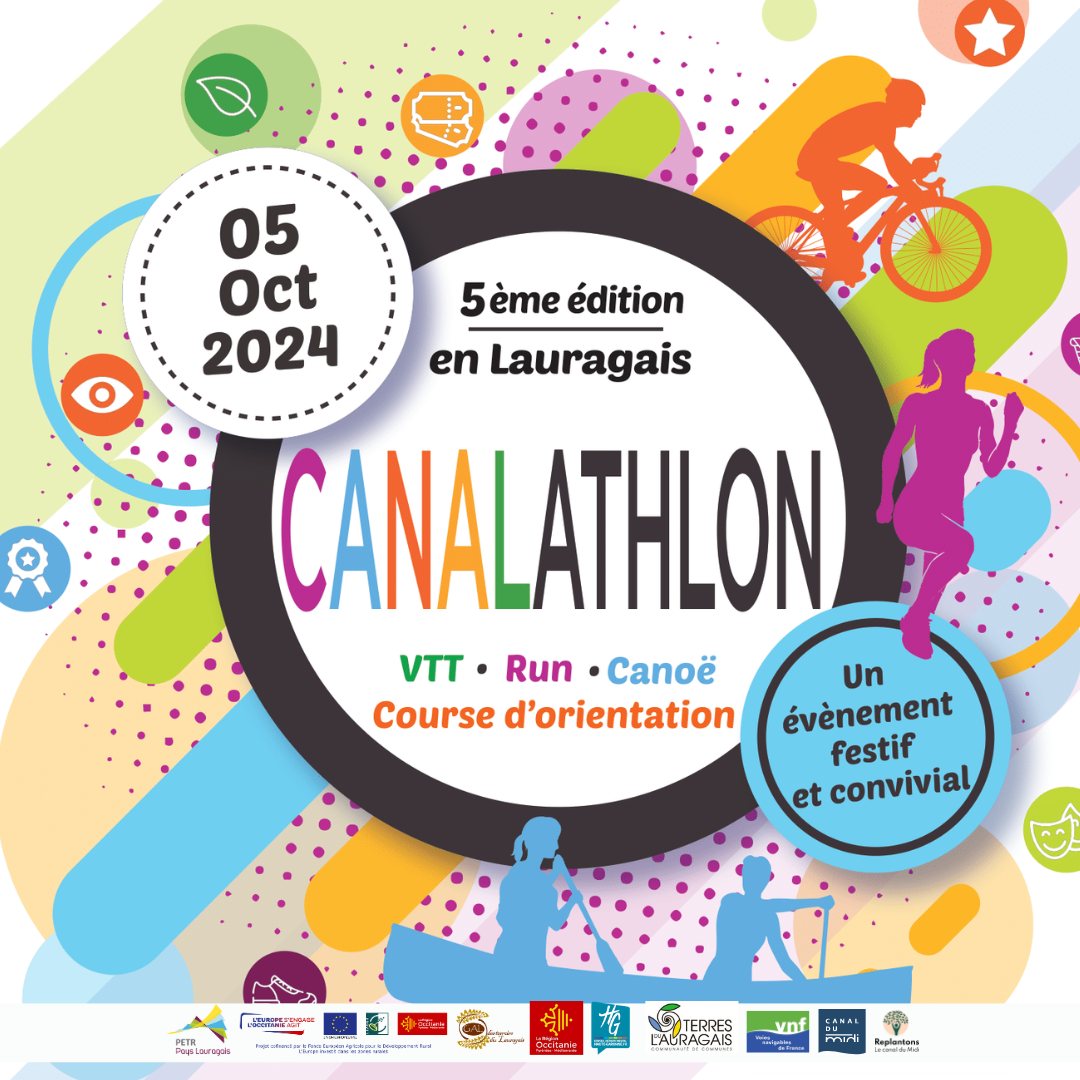 5ème édition du Canalathlon en Lauragais